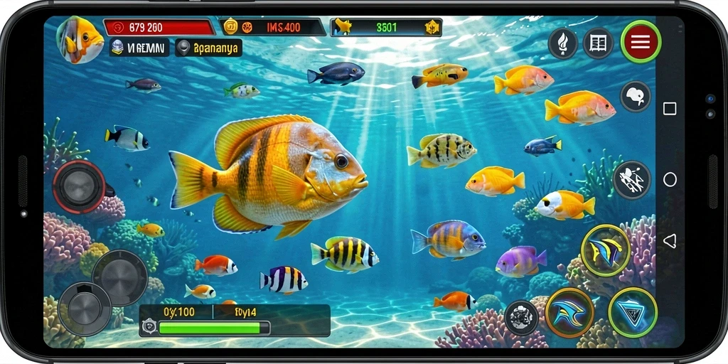 Tampak antusiasnya pemain saat menembak ikan di 2757.