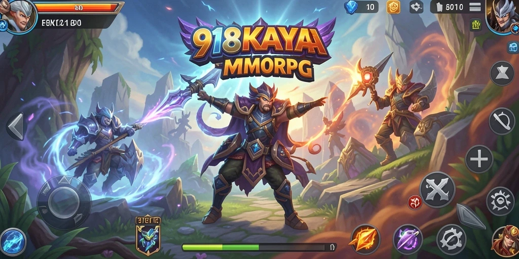 Tangkapan layar dari gameplay 918KAYA yang memukau dan mendebarkan.
