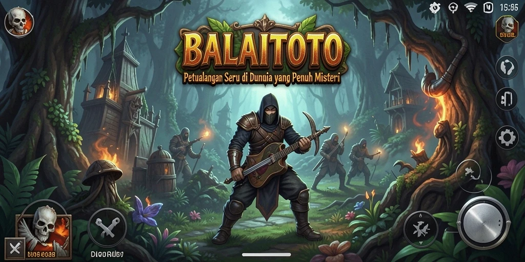 Screenshot BALAITOTO menampilkan aksi gameplay petualangan yang mendebarkan.