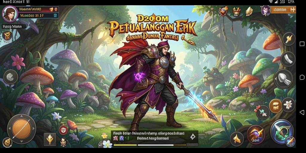 Gameplay RPG seru dengan eksplorasi dunia yang luas.