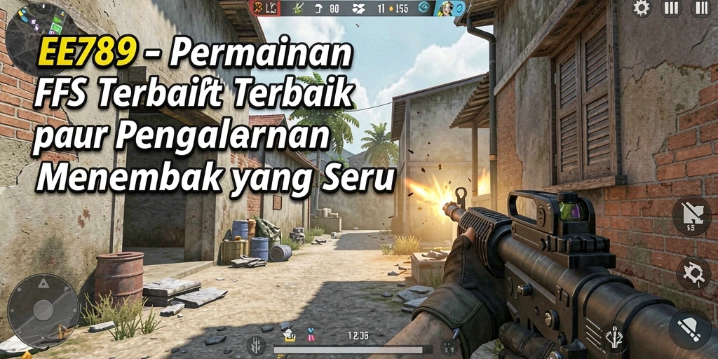 Tangkapan layar gameplay EE789 dengan aksi mendebarkan di medan perang.