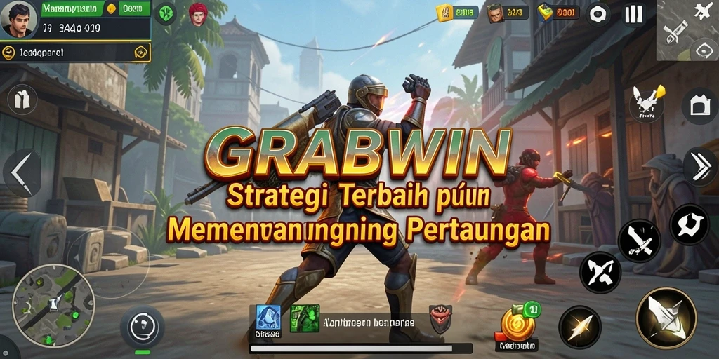 Tampilan pertempuran strategis dalam <strong>GRABWIN</strong> yang menegangkan.