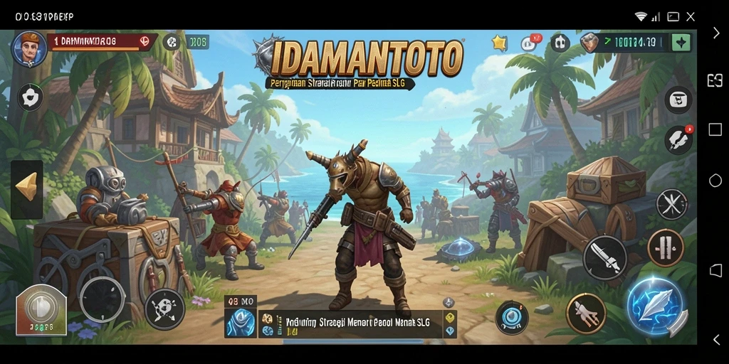 Tampilan gameplay menarik dari IDAMANTOTO dengan elemen strategi mendalam.