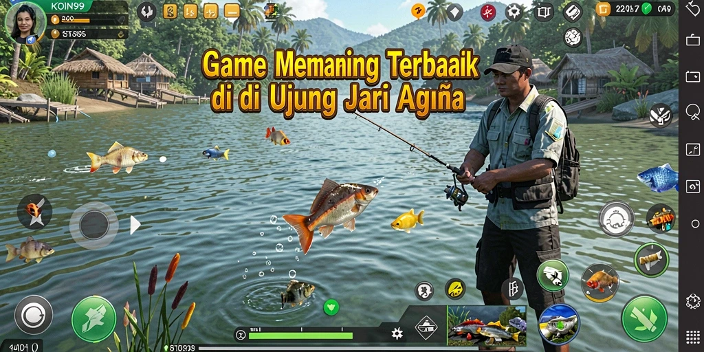 Tampilan menarik dari gameplay KOIN99 yang seru.