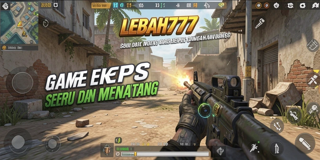Tampilan gameplay menarik dan seru dari LEBAH777.