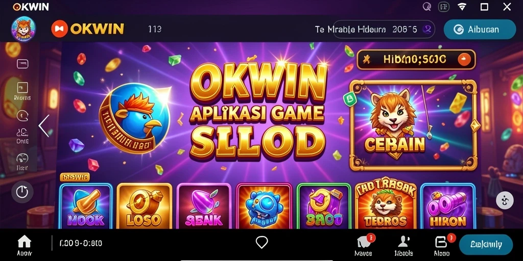 Tampilan menarik dari permainan slot di OKWIN yang memikat pemain.