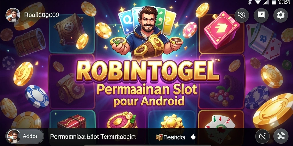Tampilan gameplay Slot yang menarik dan interaktif di ROBINTOGEL.