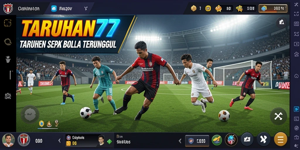 Tampilan gameplay TARUHAN77 menunjukkan fitur taruhan yang menarik.