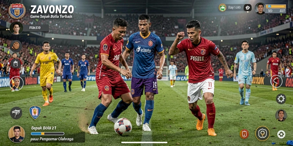 Tampilan gameplay ZAVONZO yang seru dan interaktif.